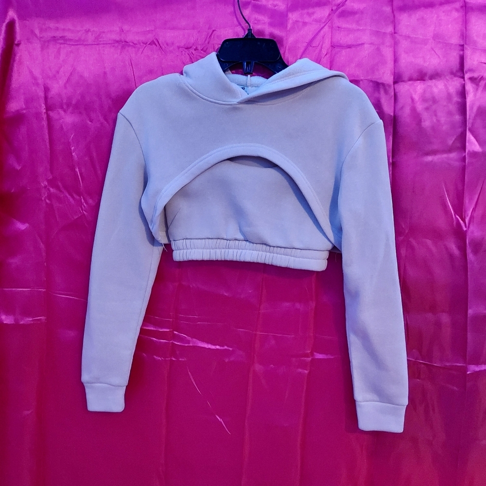 Hooded Two-Piece Top